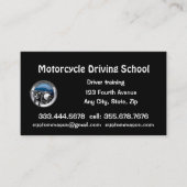 Fahrradunterricht Visitenkarte (Vorderseite)