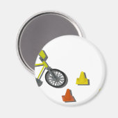 FahrradVerkehrCones100711 Magnet (Vorderseite/Rückseite)