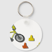 FahrradVerkehrCones100711 Schlüsselanhänger (Vorderseite)