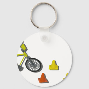 FahrradVerkehrCones100711 Schlüsselanhänger