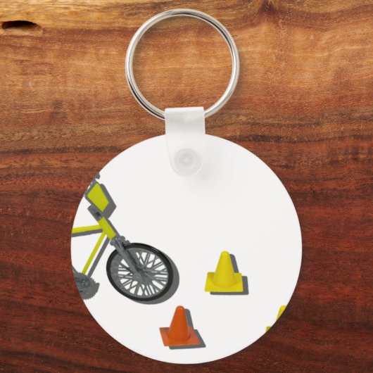 FahrradVerkehrCones100711 Schlüsselanhänger (Vorderseite)