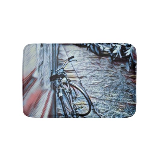 Fahrradverleih Badematte (Vorderseite)