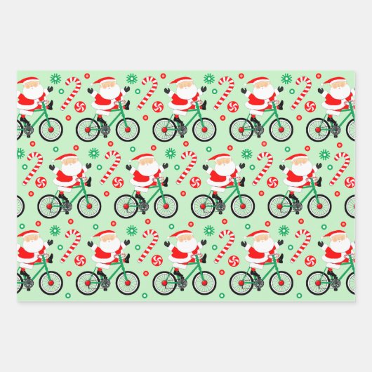 Fahrradverleih Geschenkpapier Set (Vorderseite)