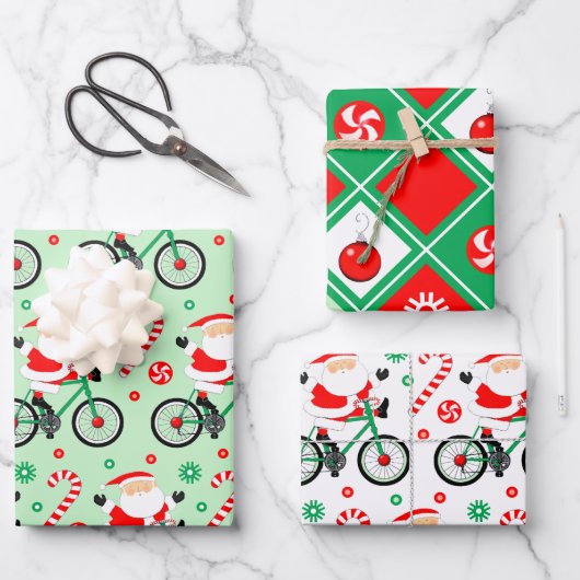Fahrradverleih Geschenkpapier Set (Vorderseite)