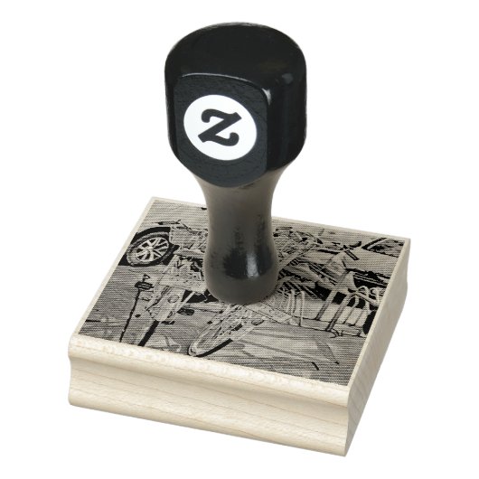 Fahrradverleih Gummistempel (Stempel)