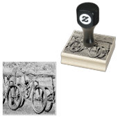 Fahrradverleih Gummistempel (Stempel)