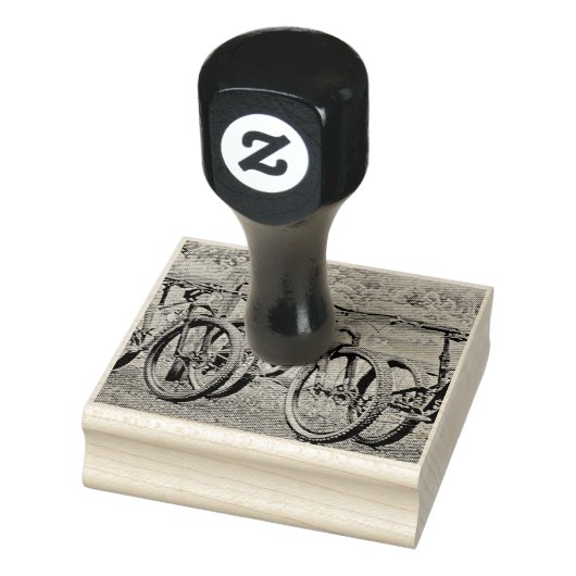 Fahrradverleih Gummistempel (Stempel)