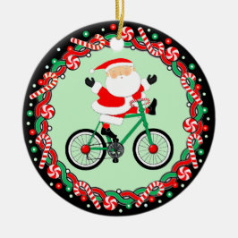 Fahrradverleih Keramik Ornament