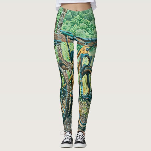 Fahrradverleih Leggings (Vorderseite)