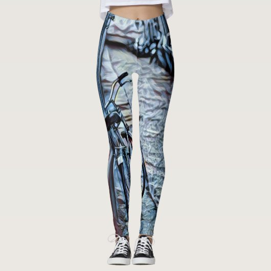 Fahrradverleih Leggings (Vorderseite)