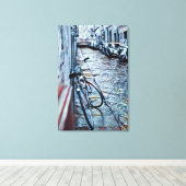 Fahrradverleih Leinwanddruck (Insitu (Holzboden))