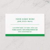 Fahrradverleih Logo für die Visitenkarte (Rückseite)