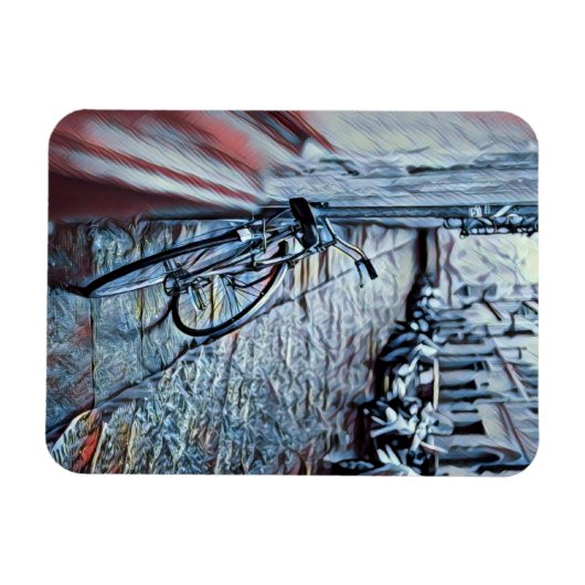 Fahrradverleih Magnet (Horizontal)