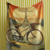 Fahrradverleih, Paris, individualisierbar Sherpadecke