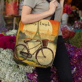 Fahrradverleih, Paris, individualisierbar Tasche