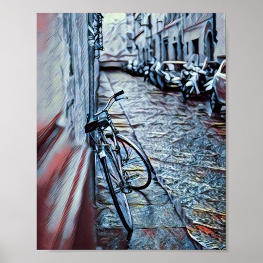 Fahrradverleih Poster (Vorne)