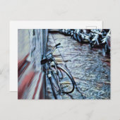 Fahrradverleih Postkarte (Vorne/Hinten)