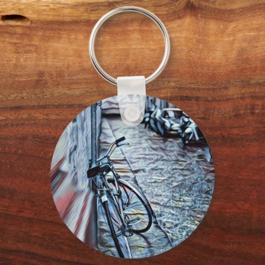 Fahrradverleih Schlüsselanhänger (Vorderseite)