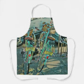 Fahrradverleih Schürze (Vorderseite)