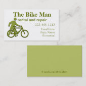 Fahrradverleih- und Reparaturkarte Visitenkarte (Vorne/Hinten)