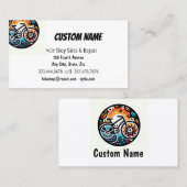 Fahrradverleih - Verkauf und Reparatur Visitenkarte (Vorne/Hinten)