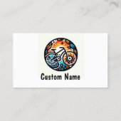 Fahrradverleih - Verkauf und Reparatur Visitenkarte (Rückseite)