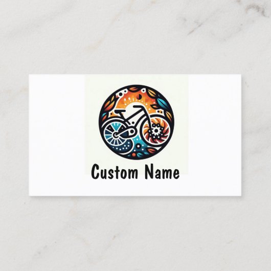 Fahrradverleih - Verkauf und Reparatur Visitenkarte (Rückseite)