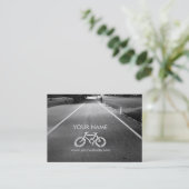 Fahrradverleih Visitenkarten 2 Visitenkarte (Stehend Vorderseite)