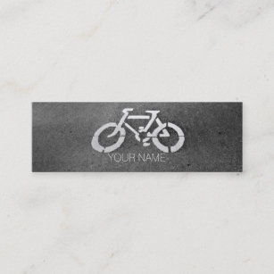 Fahrradverleih Visitenkarten 3 Mini Visitenkarte