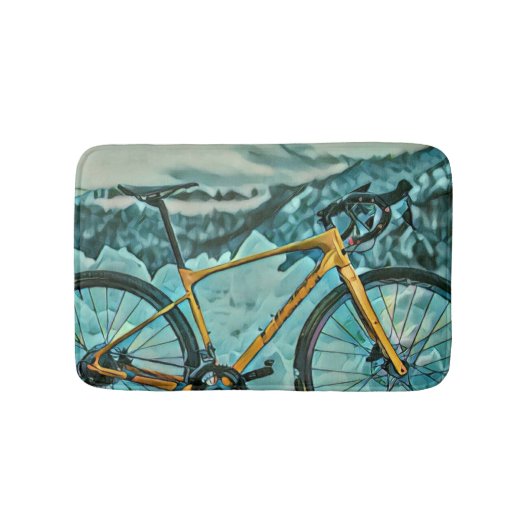 Fahrradverleihgift Badematte (Vorderseite)