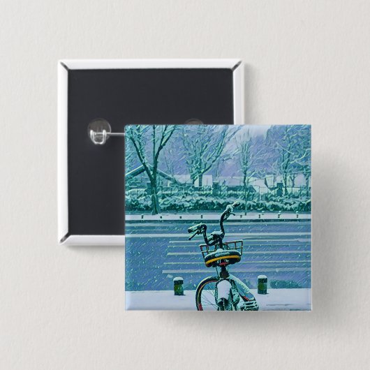 Fahrradverleihgift Button (Vorne & Hinten)