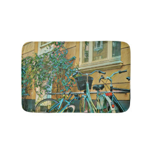 Fahrradverleihgift Cycling Painting Badematte