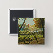 Fahrradverleihgift | Cycling Painting Button (Vorne & Hinten)
