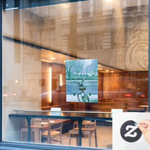 Fahrradverleihgift Fensteraufkleber