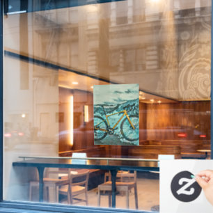 Fahrradverleihgift Fensteraufkleber