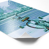 Fahrradverleihgift Fotodruck (Ecke)