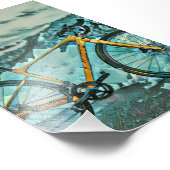 Fahrradverleihgift Fotodruck (Ecke)