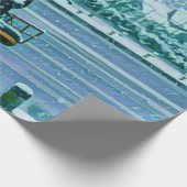 Fahrradverleihgift Geschenkpapier (Ecke)