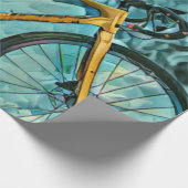 Fahrradverleihgift Geschenkpapier (Ecke)