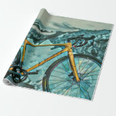 Fahrradverleihgift Geschenkpapier (Ungerollt)