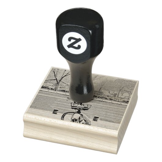 Fahrradverleihgift Gummistempel (Stempel)