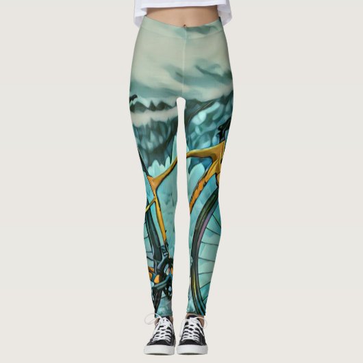 Fahrradverleihgift Leggings (Vorderseite)