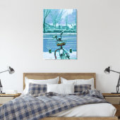Fahrradverleihgift Leinwanddruck (Insitu (Schlafzimmer))