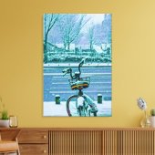 Fahrradverleihgift Leinwanddruck (Insitu (Wohnzimmer))
