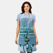 Fahrradverleihgift Schürze (Getragen)