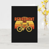 Fahrradverleihungsplan Funny Karte (Gelbe Blume)