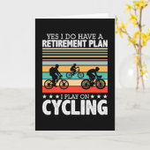 Fahrradverleihungsplan Funny Karte (Gelbe Blume)