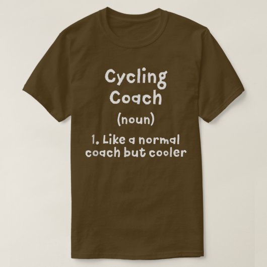 Fahrradwagen Definition Spaß-Biker T-Shirt (Design vorne)