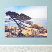 Fahrradweg am Meer Leinwanddruck (Insitu (Holzboden))