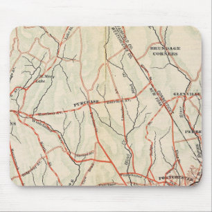 Fahrradwege in New York und Conneticut 3 Mousepad